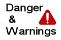 Clarence Danger and Warnings